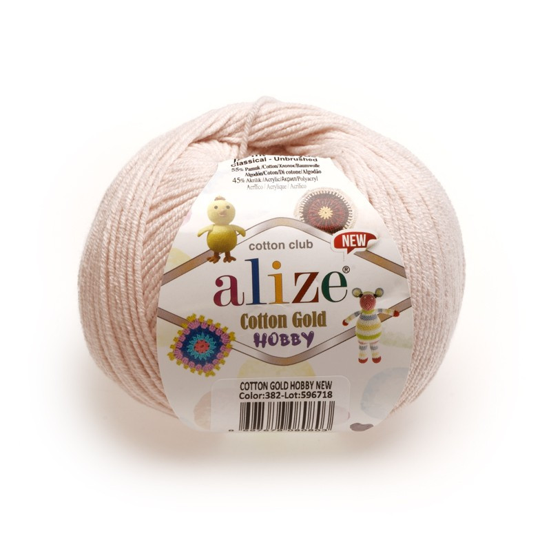 COTTON GOLD HOBBY NEW 382 CIELISTY