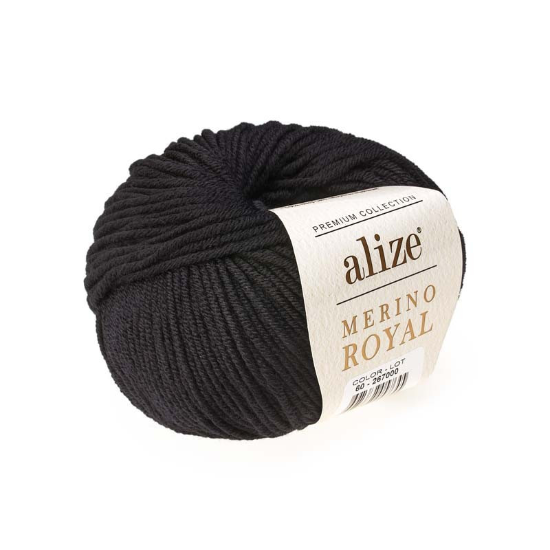 MERINO ROYAL 60 CZARNY