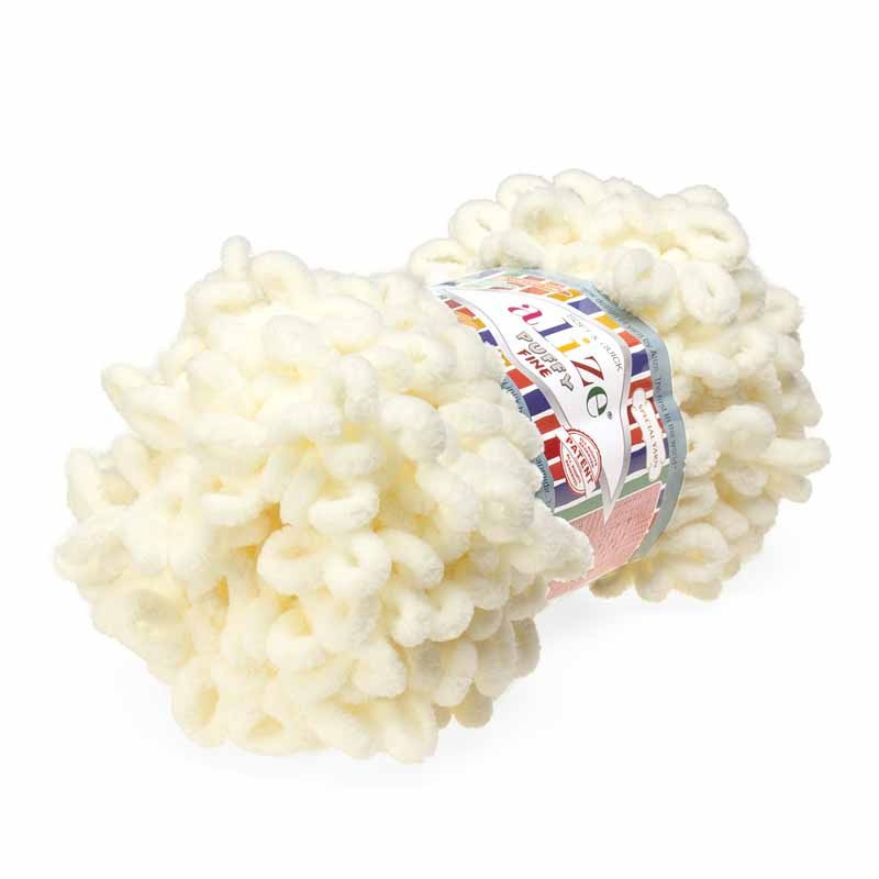 PUFFY FINE 62 JASNY KREMOWY