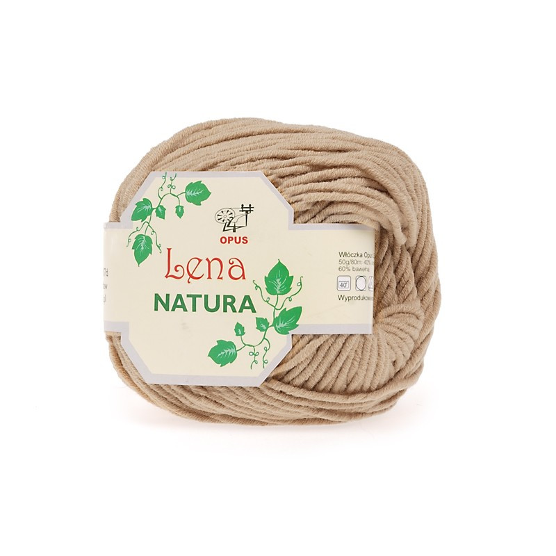 LENA 822 CIEMNY BEŻOWY