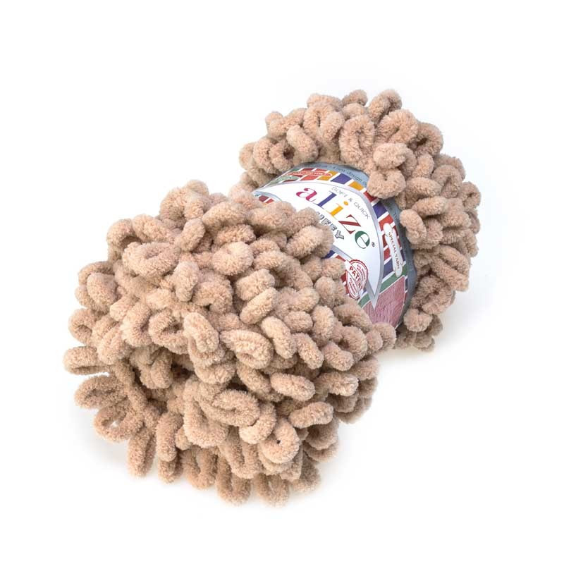 PUFFY FINE 415 CIEMNY BEŻ