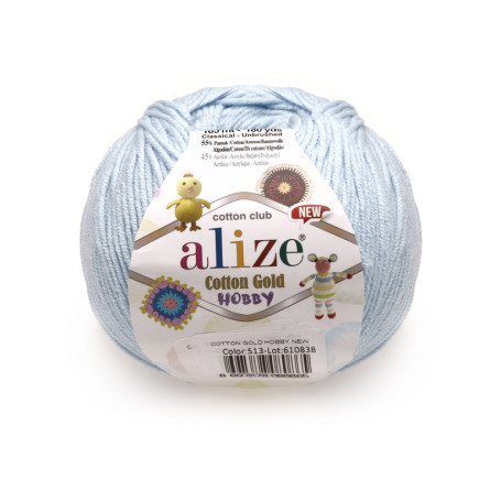COTTON GOLD HOBBY 513  WŁÓCZKA